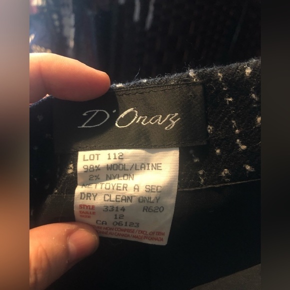 D’ORAZ vintage wool suit set - Picture 6 of 6